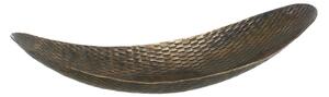 Tavă decorativă din metal 48x16 cm Bronze – Ixia