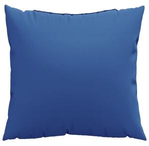 Perne decorative, 4 buc., albastru, 50x50 cm, material textil