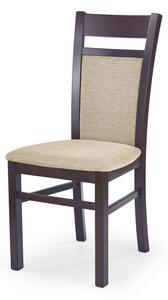 Scaun de sufragerie Garret 2 (nuc închis + bej). 796148