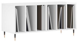 Dulapuri pentru discuri alb lucios 100x38x48 cm, lemn prelucrat