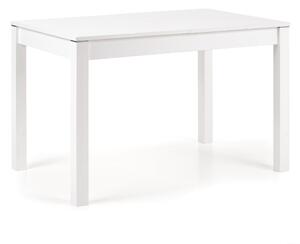 Masă de sufragerie extensibilă 118-158 cm Mauric (alb) (pentru 4 6 persoane). 1047997