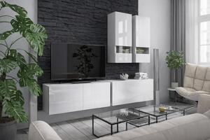 Mobilier living Berny 9 (alb + Alb lucios). 1087138