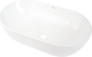Peonia - lavoar cu montaj pe blat finisaj Alb CDE_6U5S