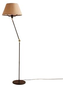 Lampadar AYD-3480, crem/negru, PVC/metal, 38x150 cm