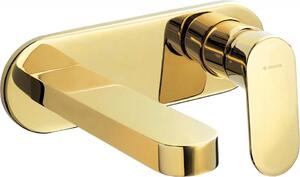 AlpiniaGold Baterie lavoar finisaj auriu Deante BGA_Z54L