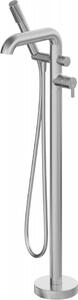 SILIA Baterie cadă freestanding cu monocomandă BQS_F17M Finisaj: oțel periat