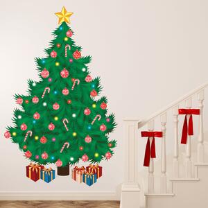 Sticker Traditional Christmas Tree