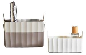 Organizator HMY - 6418, alb/crem, plastic, 20x12x8 cm
