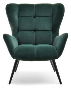 Fotoliu Kikino (verde + negru). Promo -18%. 1110129