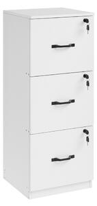 Fiset, dulap birou Vasagle Alb 41x40x103 cm