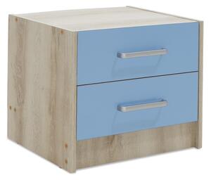 Noptiera Looney Albastru 47.5x40.5x40.5 cm