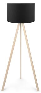 Lampadar PWL-1060, E27 natural-negru, 38x140 cm