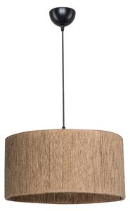 Lustra cu o singura lumina PWL-1184, E27 maro, 40x75 cm