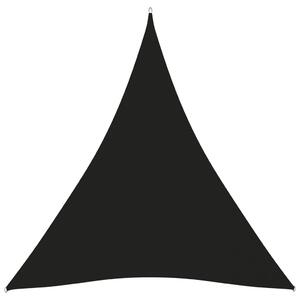 Parasolar, negru, 3x4x4 m, țesătură oxford, triunghiular