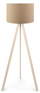 Lampadar PWL-1060, E27 natural-cafea, 38x140 cm