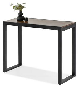 Măsuță consolă Ines (nuc + negru). Promo -19%. 1110811