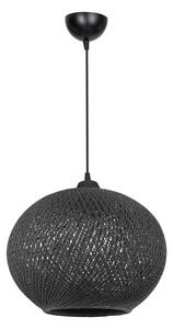 Lustra cu o singura lumina PWL-1112, E27, negru, 38x75 cm