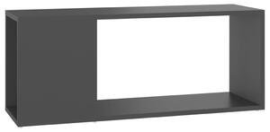 Comodă TV, gri, 80x24x32 cm, PAL