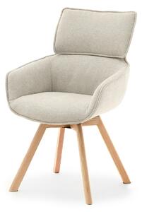 Scaun Doris (bej + stejar). Promo -14%. 1111032