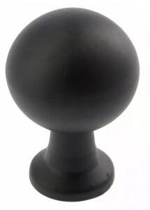 Buton pentru mobila Nord, finisaj negru mat GT, 20x33 mm