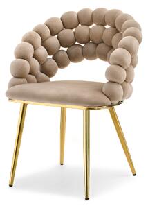 Scaun Lulish (bej + auriu). Promo -14%. 1111116