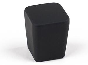 Buton pentru mobila Leta, finisaj negru mat CB, 25 mm