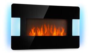 Klarstein Belfort Light & Fire, șemineu electric, 1000/2000 W, negru