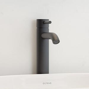 Oltens Molle baterie lavoar stativ negru mat 32400300
