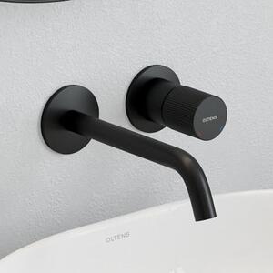 Oltens Hamnes baterie lavoar ascuns negru mat 32602300
