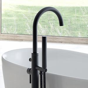 Oltens Molle baterie cadă-duș stativ negru mat 34300300