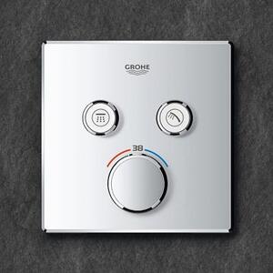 Grohe Grohtherm SmartControl baterie cadă-duș ascuns cu termostat StarLight Chrome 29124000