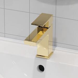 Oltens Gota baterie lavoar stativ auriu strălucitor 32201800
