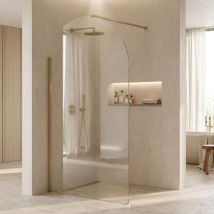 Rea Heaven, Paravan de duș walk-in, 120 cm, auriu mat, REA-K6682