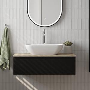 Oltens Solvig lavoar 51x34 cm ovale de blat alb luciu 40322000