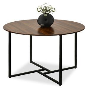 Masă de sufragerie Bird (nuc + negru). Promo -15%. 1111741