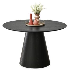 Masă de sufragerie Otava Stol (lemn negru + negru). Promo -16%. 1111761