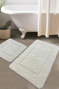 Set 2 covorase baie bumbac, Alessia Home, Wolle Ecru