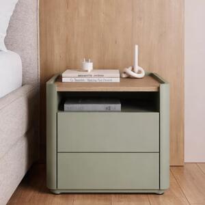Noptieră Elivo 50 cm cu sertar - eucalipt / stejar baltic dune