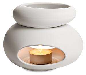 Lampă aromatică Tescoma Fancy Home Stones, albă, 13 cm