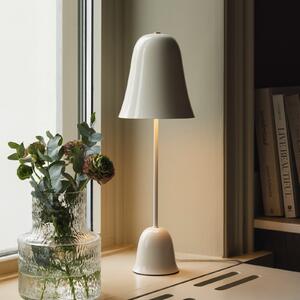 Globen Lighting Lampa de masă Blåklockan, culoare fildeș, înălțime 56 cm, Bej, Camera de zi / sufragerie, Metal, Scandinavă