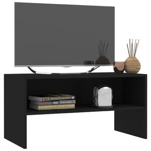 Comodă TV, negru, 80x40x40 cm, PAL