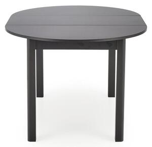 Masă de sufragerie extensibilă 102-142 cm Ralllon (negru) (pentru 4 6 persoane). 1049299