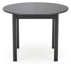 Masă de sufragerie extensibilă 102-142 cm Ralllon (negru) (pentru 4 6 persoane). 1049299