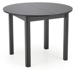 Masă de sufragerie extensibilă 102-142 cm Ralllon (negru) (pentru 4 6 persoane). 1049299