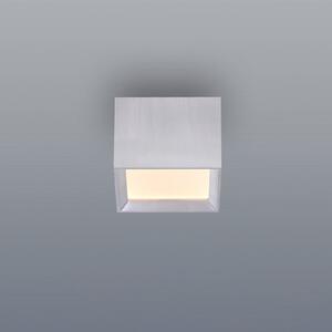 PURE Plafonieră LED Manhatten, culoare piatră, cu 1 bec, CCT, reglabil, Gri, Hol, Aluminiu, Modern