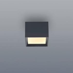 PURE Plafonieră LED Manhatten, gri mistic, 1 bec, CCT, reglabil, Gri, Hol, Aluminiu, Modern