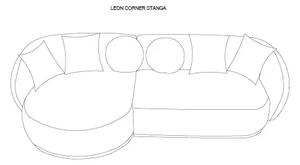 Coltar modern Boucle Leon