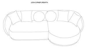 Coltar modern Boucle Leon