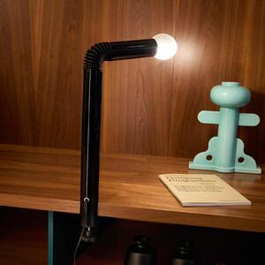 Stilnovo Lampa de masă Periscopio, negru, înălțime 68 cm, metal, Negru, Camera de zi / sufragerie, Metal, Design