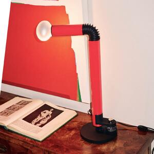 Stilnovo Lampa de masă Periscopio, roșie, înălțime 68 cm, metal, Roșu, Camera de zi / sufragerie, Metal, Design